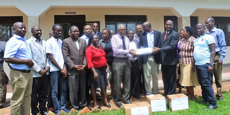 Kabale University donates over 450 Volumes of books to Kabale branch of ...