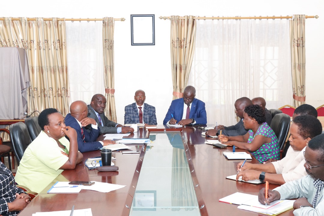 Busoga University establishment committee visits Kabale University for a benchmarking exercise