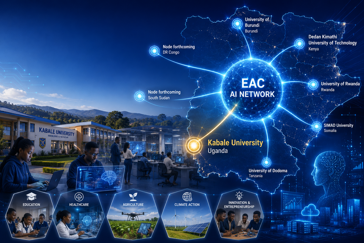 Kabale University Selected to Host Uganda’s Artificial Intelligence Node Under the East African Regional AI Network